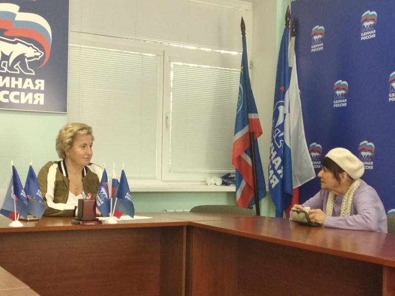 Депутатат Мособлдумы Алла Полякова провела приём 18 жителей в Королёве