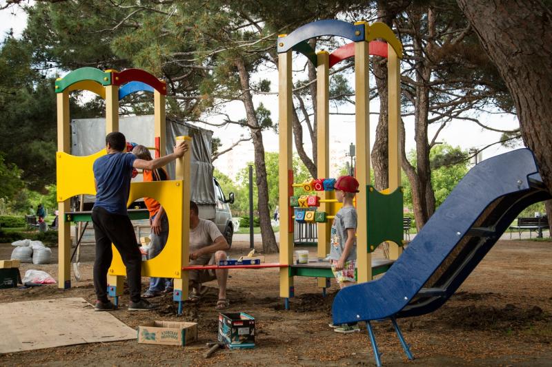 В Анапе в парке «Ореховая роща» будет новый детский городок