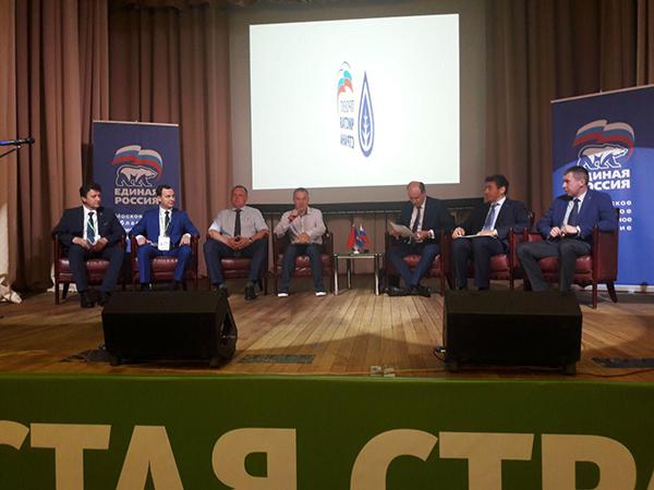 В Рошале состоялось выездное расширенное заседание общественного совета партийного проекта «Чистая страна»