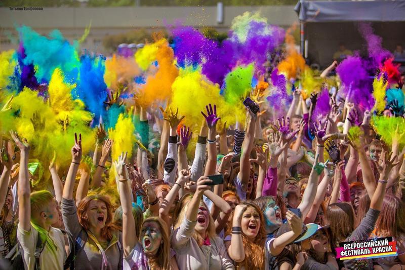 Всероссийский фестиваль красок едет в Анжеро-Судженск 7 июня