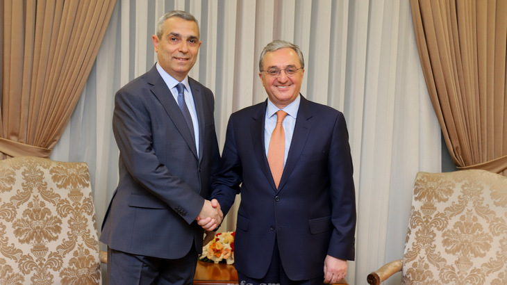 В Ереване встретились министры иностранных дел Республики Арцах и Республики Армения