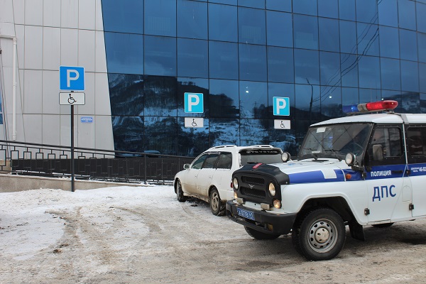 По итогам рейда с участием ОНФ в Камчатском крае были оштрафованы водители, занявшие парковочные места для инвалидов