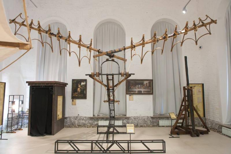 РУКАМИ ТРОГАТЬ: 
Интерактивная выставка Да Винчи откроется в музее Реутова
