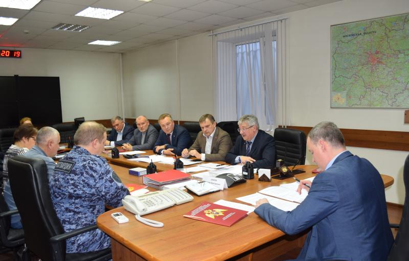 В Московской области обсудили вопросы взаимодействия Росгвардии и частных охранных организаций