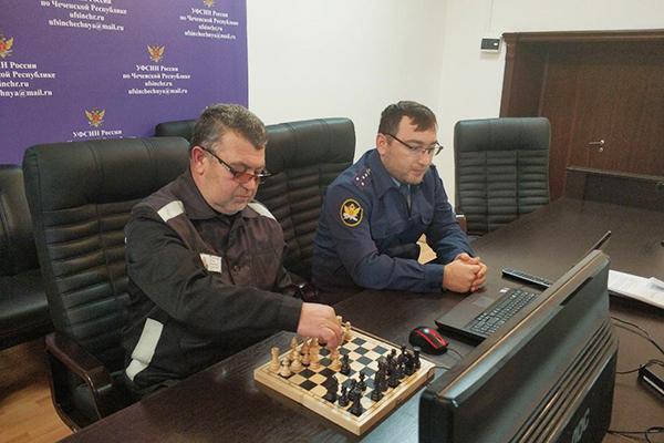Осужденный колонии поселения №3 принял участие во Всероссийском чемпионате по шахматам среди осужденных в режиме видеоконференцсвязи