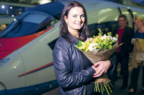Новые услуги вместо улучшения прежних: пассажирам «Сапсана» доставляют цветы