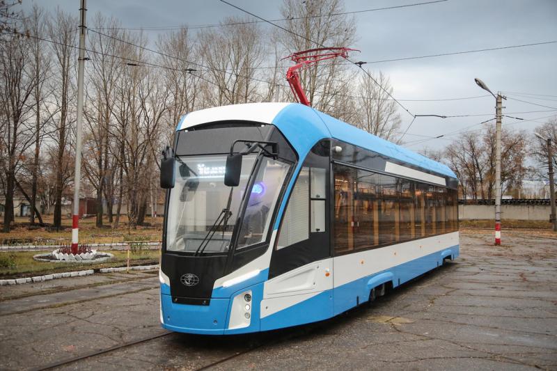 «ПК Транспортные системы» произвела первый кузов трамвая на Энгельсском заводе электрического транспорта