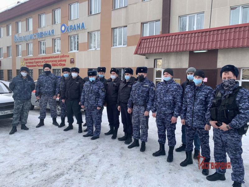 Батальон полиции вневедомственной охраны Сургута отметил 27-ю годовщину со дня образования