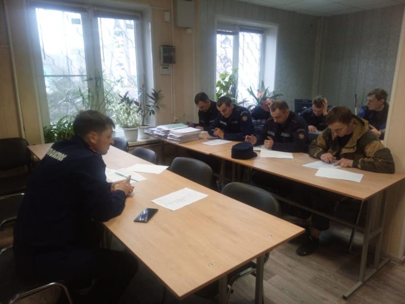 Огнеборцы Щелковского ТУ провели испытания  на присвоение классности  «Пожарный» 2-го и 3-го класса.