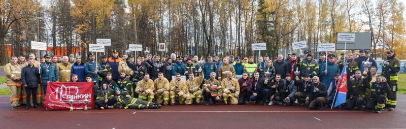 Зеленоградские добровольцы пожарной охраны в призерах