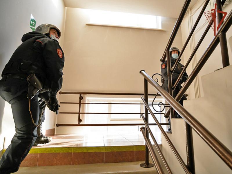 Росгвардия проводит тренировки по обеспечению безопасности в ВУЗах Хакасии