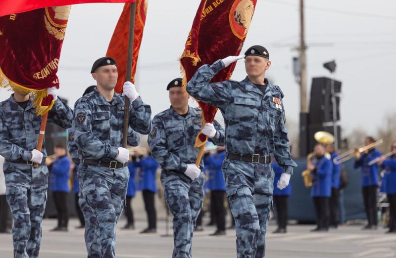 На Южном Урале сотрудники Росгвардии приняли участие в торжественных мероприятиях по случаю Дня Победы