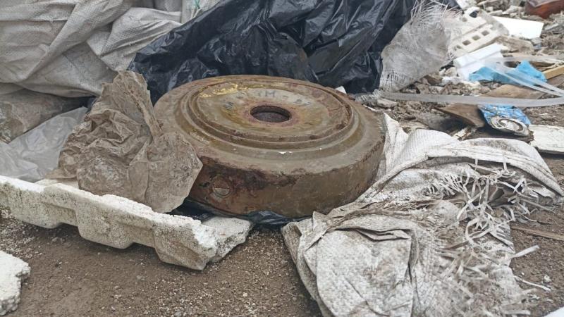 В Башкирии в пункте приема металлолома была обнаружена учебная противотанковая мина