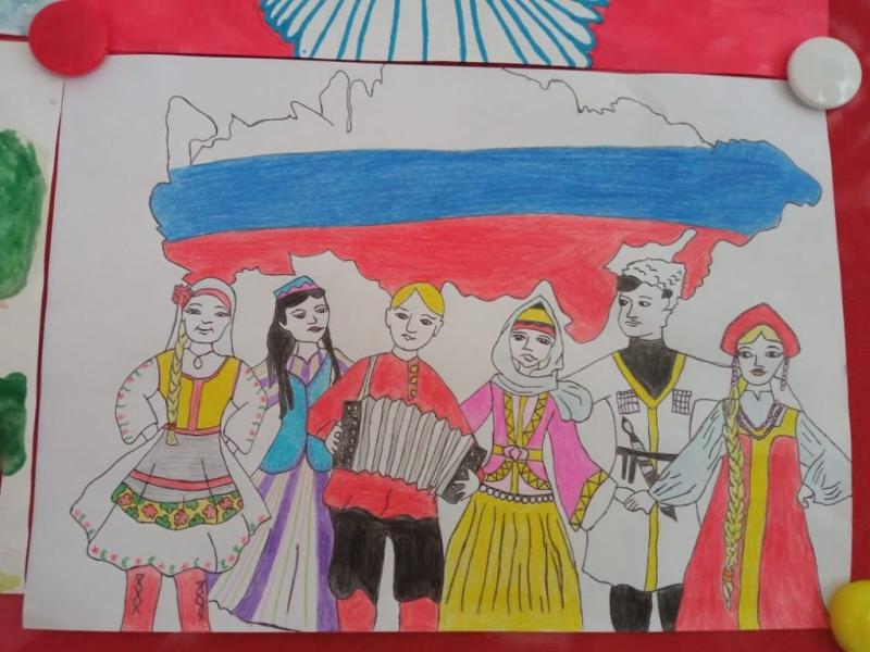 В Башкирии росгвардейцы ко Дню России провели конкурс детских рисунков