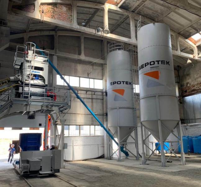 На заводе «Беротек» запустили новый участок, где производят ЖБИ изделия