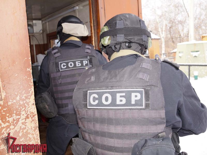 Сотрудники СОБР Росгвардии задержали в Приангарье подозреваемых в покушении на убийство