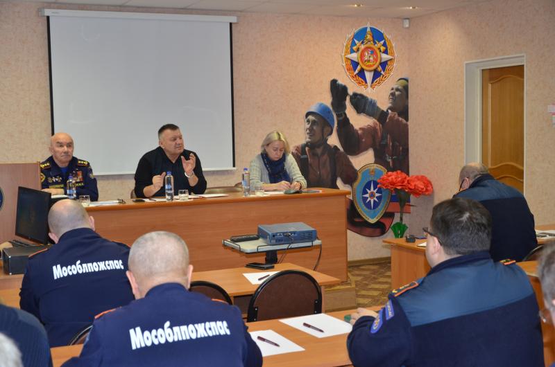 В ГКУ МО «Мособлпожспас» прошли учебно-методические сборы по направлению воспитательной работы и СМИ