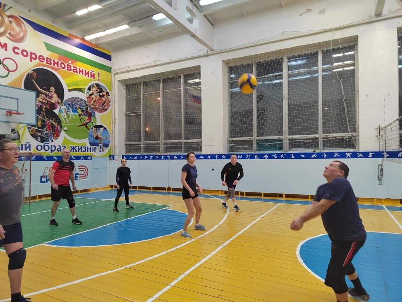 В Белебее в волейбол сыграли сотрудники отдела вневедомственной охраны