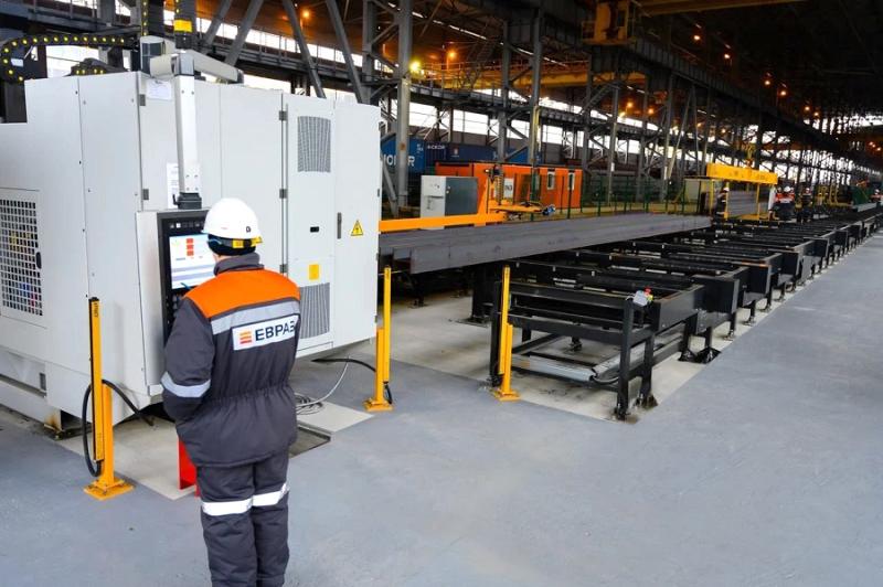Сервисный металлоцентр ЕВРАЗ Маркета обработал 7 000 тонн фасонного проката
