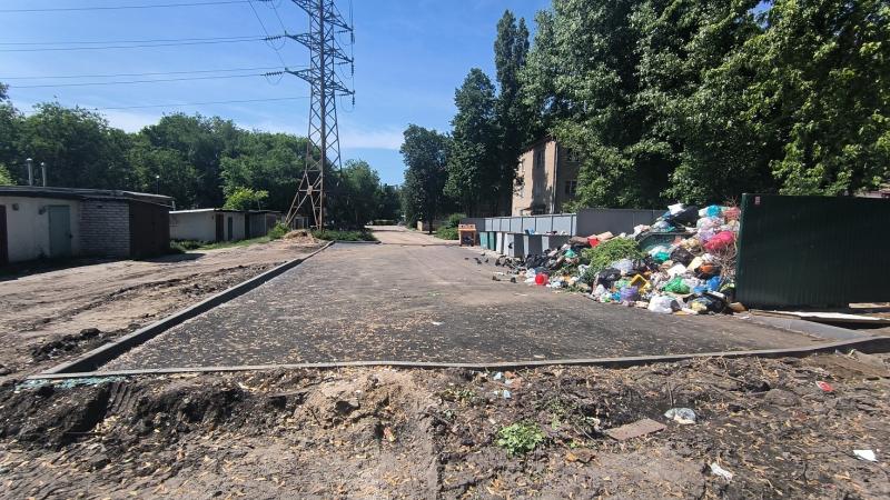 Причинили добро: в Воронеже обновленная площадка ТКО за 200 тыс. рублей превратилась в свалку