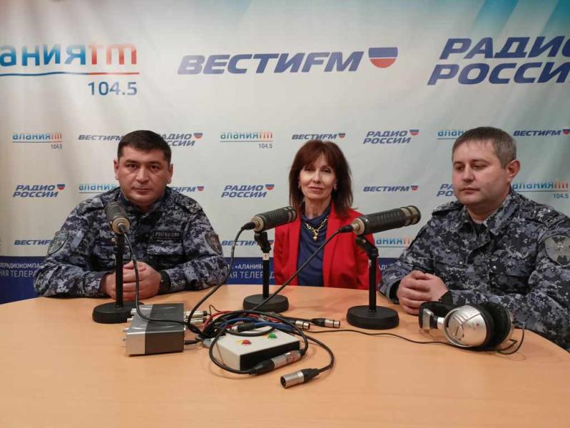 «В эфире Росгвардия»: радиослушатели Северной Осетии узнали о безопасности объектов ТЭК