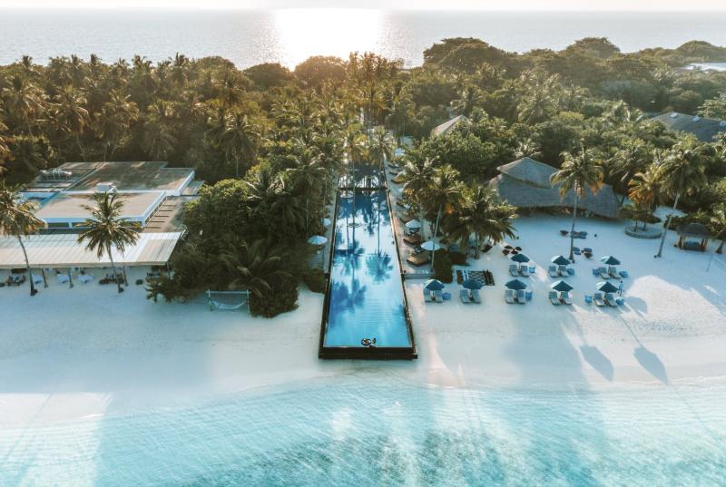 Райский отдых в отеле Fairmont Maldives, Sirru Fen Fushi