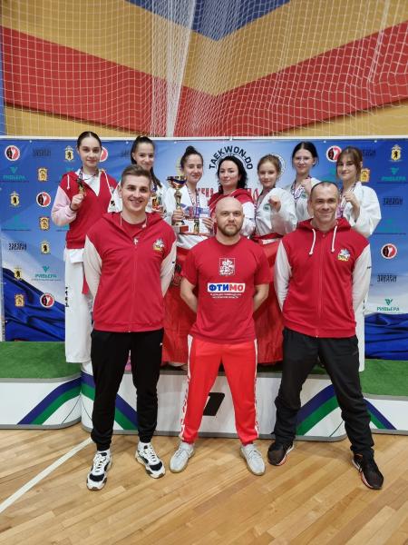64 медали завоевали тхэквондисты Московской области на Всероссийском турнире в городе Ярославль