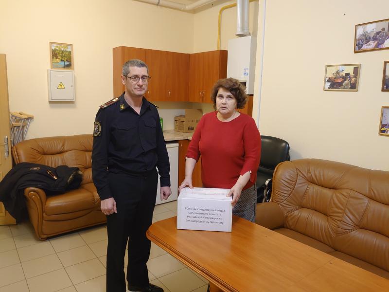 Военные следователи из Калининградской области продолжают оказывать гуманитарную помощь участникам СВО