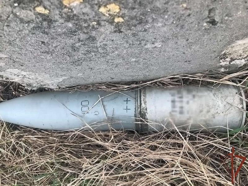 Учащиеся Мелитополя сообщили росгвардейцам о найденном снаряде