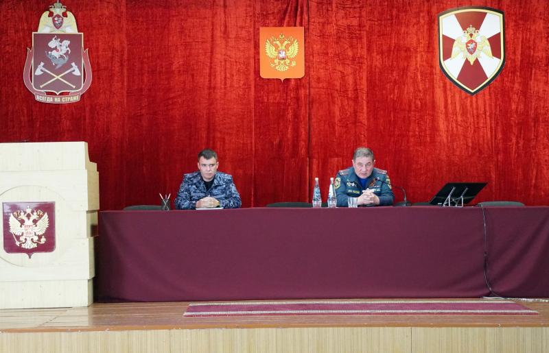 В Ульяновске личному составу Росгвардии довели правила пожарной безопасности