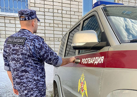 В Ульяновске росгвардейцы задержали подозреваемого в краже