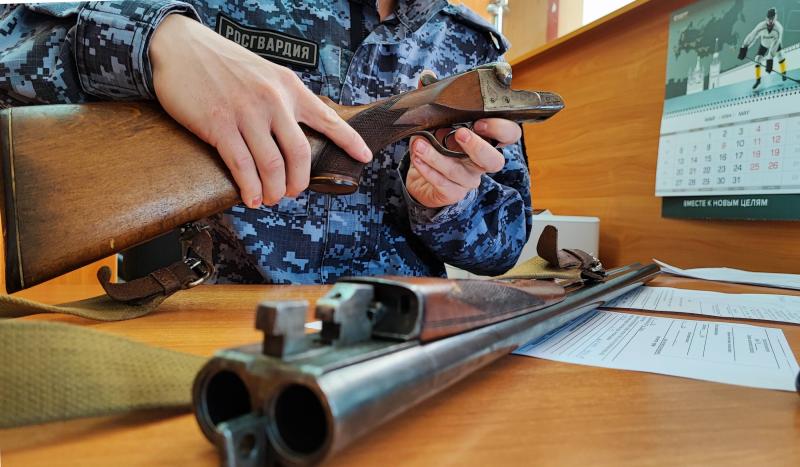 Росгвардейцы за две недели проверили более 200 владельцев оружия в Тамбовской области